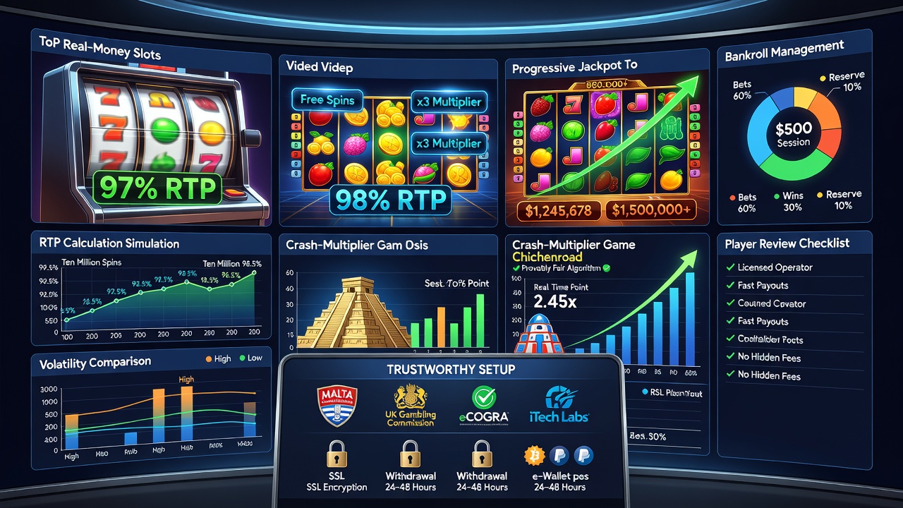 Best Online Slots Sites for Real Money: Top Paying Online Slots With High RTP 2026