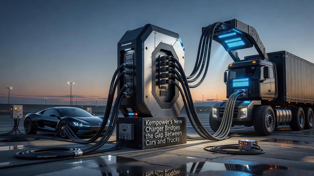 Kempower's New Charger Bridges the Gap Between Cars and Trucks