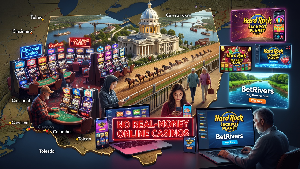 Ohio Bars Real-Money Online Casinos, So Sweepstakes Sites Fill the Gap