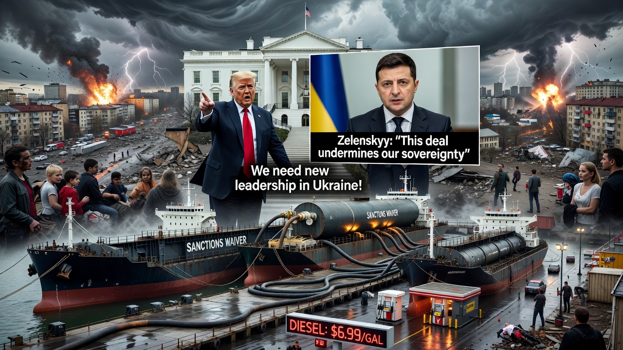 Trump Calls for New Ukrainian Leadership Amid Diesel Deal Fallout