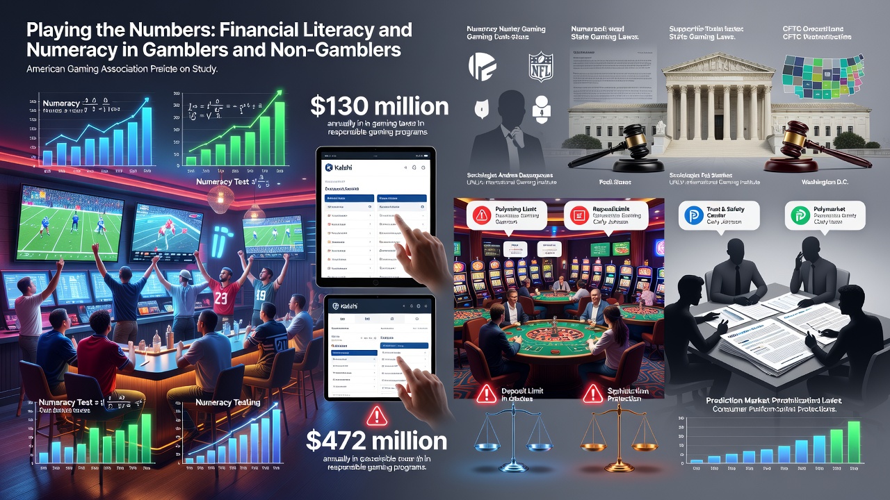 Gamblers Show Stronger Financial Literacy, AGA Study Finds