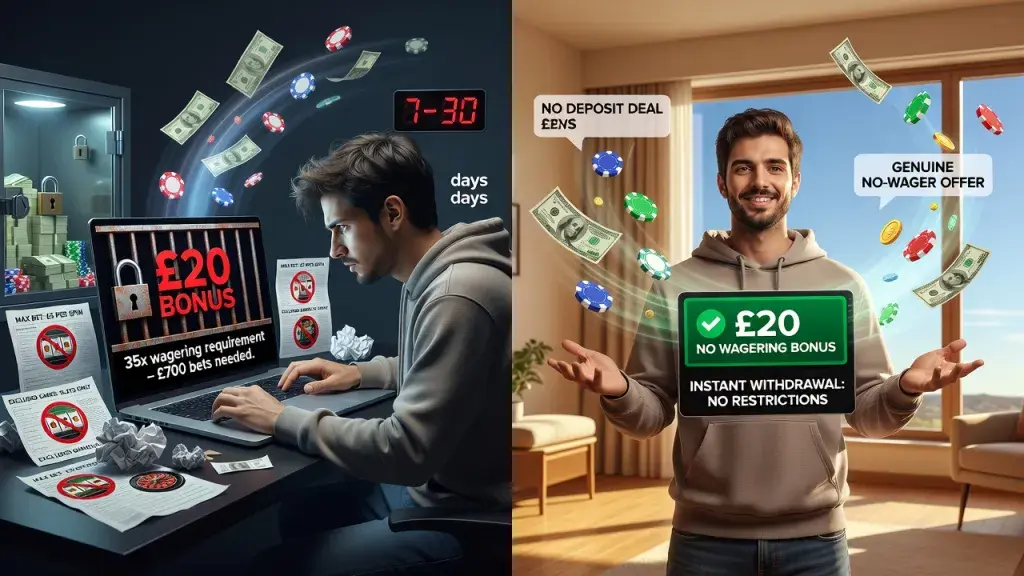 No Wagering Bonuses Explained: How Free No-Wager Requirements and Instant Withdrawal Deals Work