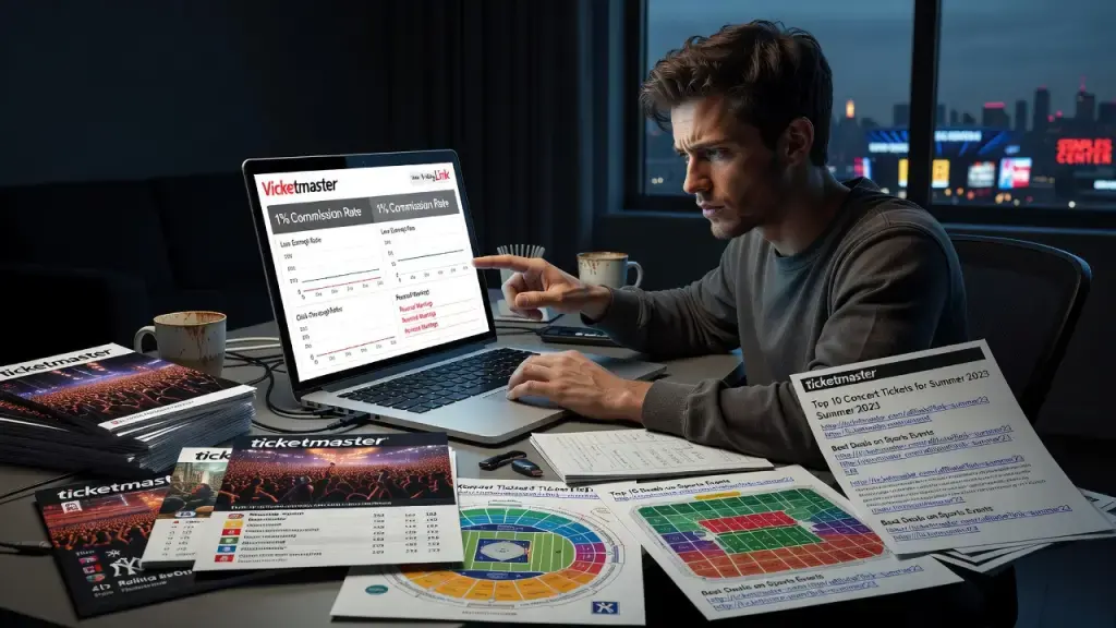 Ticketmaster's Affiliate Program Shows Limits of Low-Commission Marketing