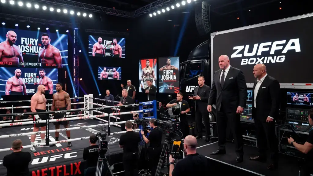Dana White's UFC Keeps Production Role in Fury-Joshua Clash